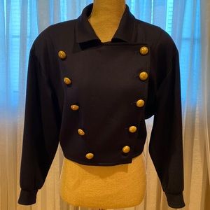 Anne Klein II 100%wool double breasted jacket, size 12